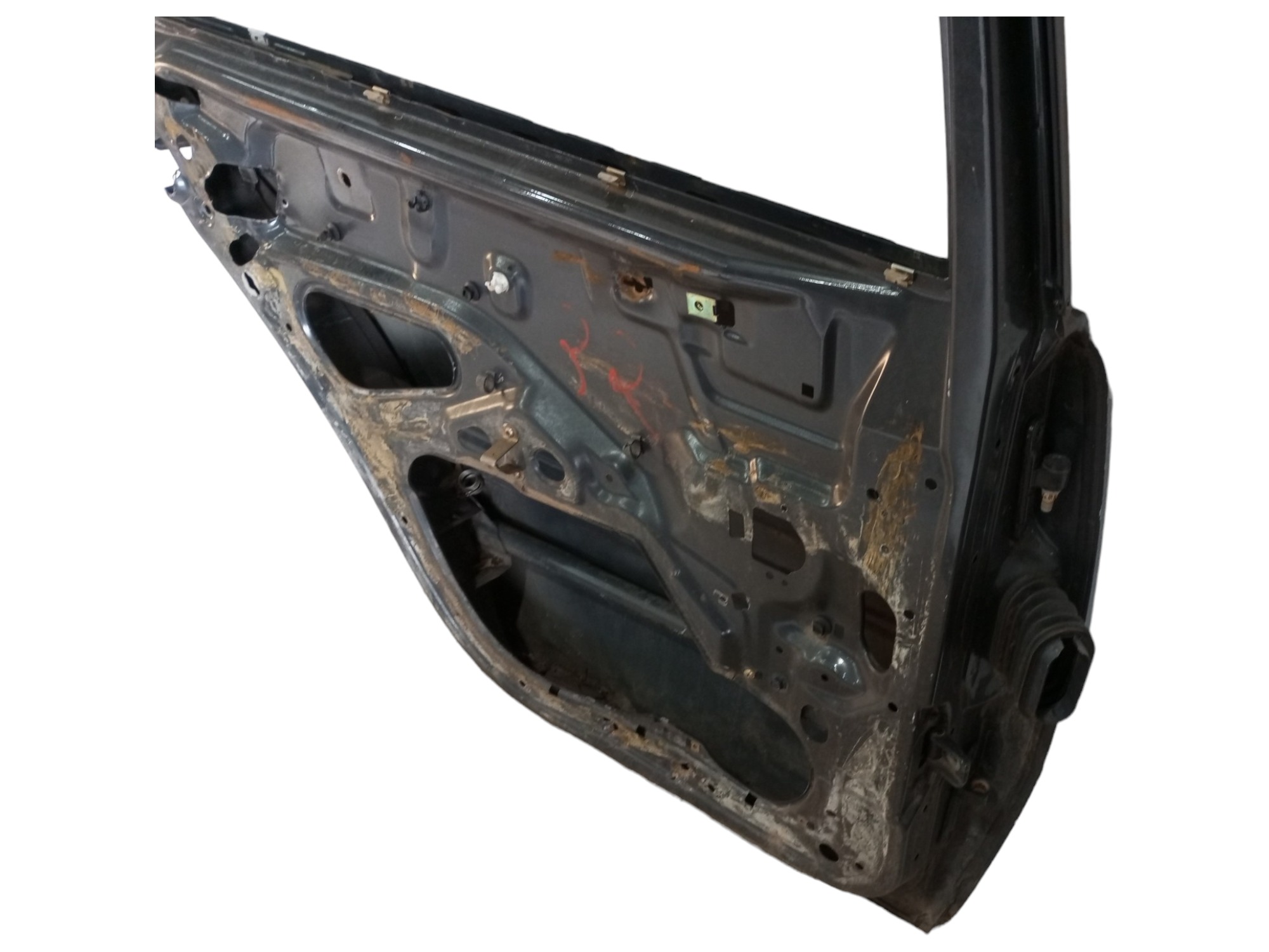Porta Mercedes C230 Kompressor 2000 2005 Traseira Esquerda Traseira Esquerda Prata 8