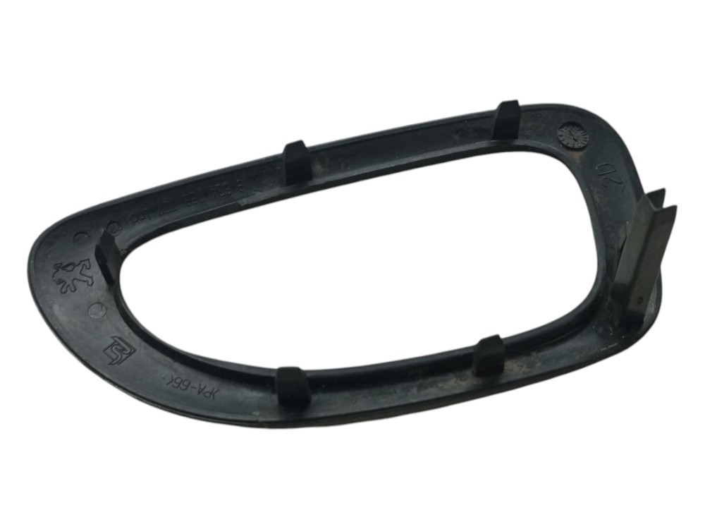Moldura Macaneta Porta 307 2008 2012 Dianteiro Direito Preto Dianteira 2
