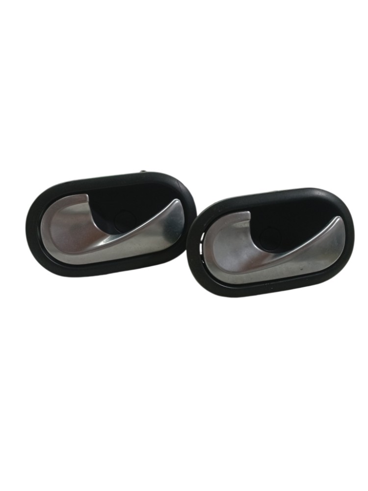 Mancaneta Interna Renault Megane Scenic 2007 Par Esquerda Preto Dianteira 2