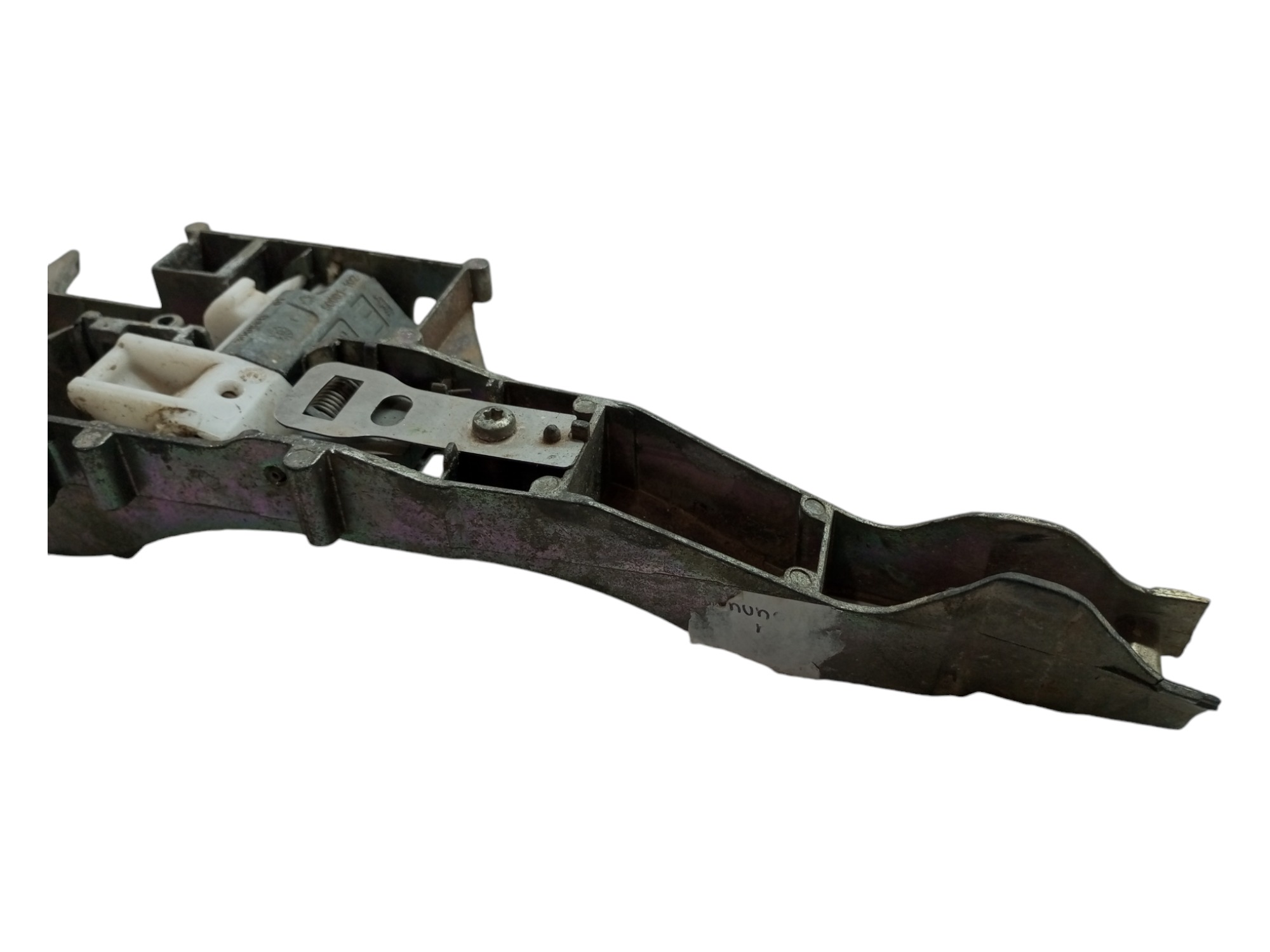 Suporte Macaneta Externa C4 2008 2012 Traseira Esquerda Prata Traseira 6