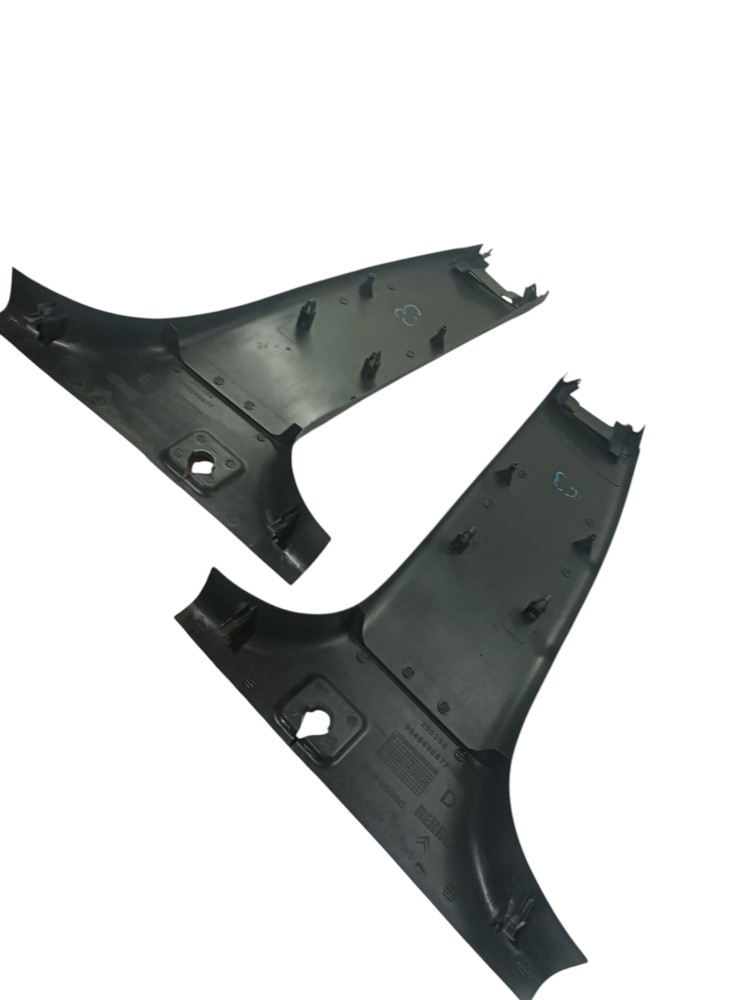 Moldura Coluna Central Citroen C3 2003 2006 2012 Par 2