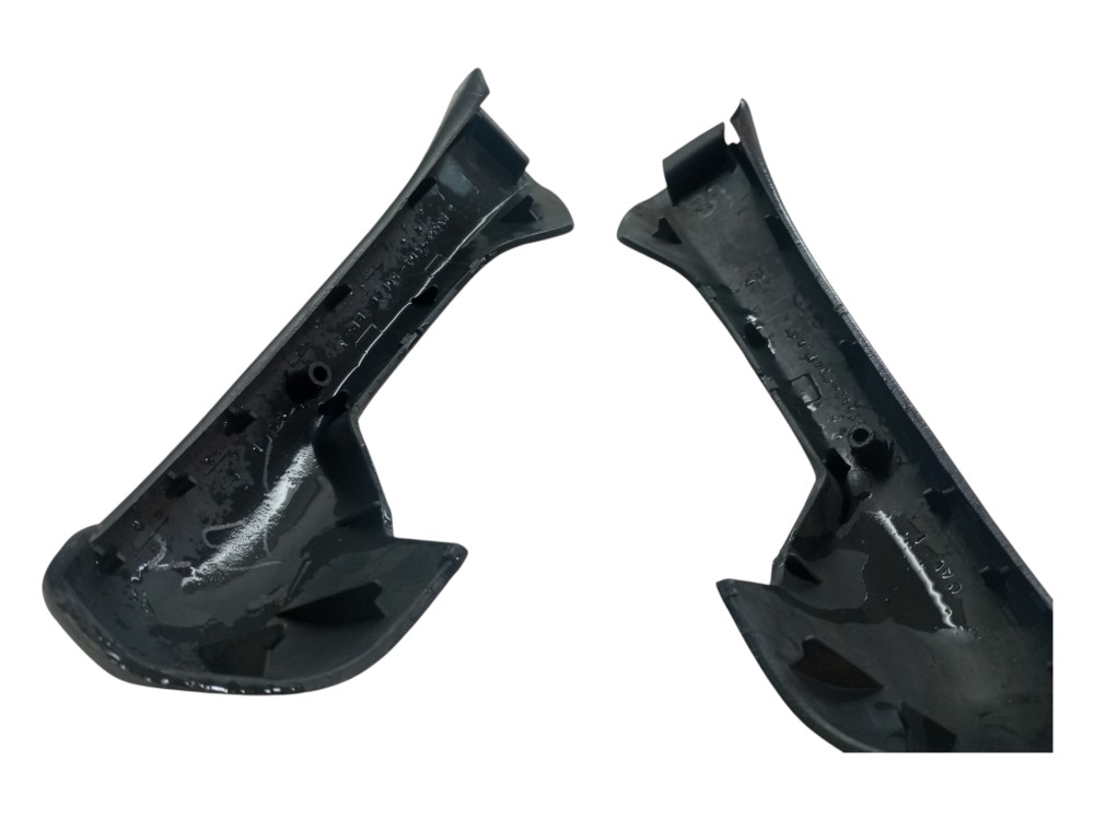 Par Moldura Puxador Porta Honda Civic 97 2000 Traseiro 4