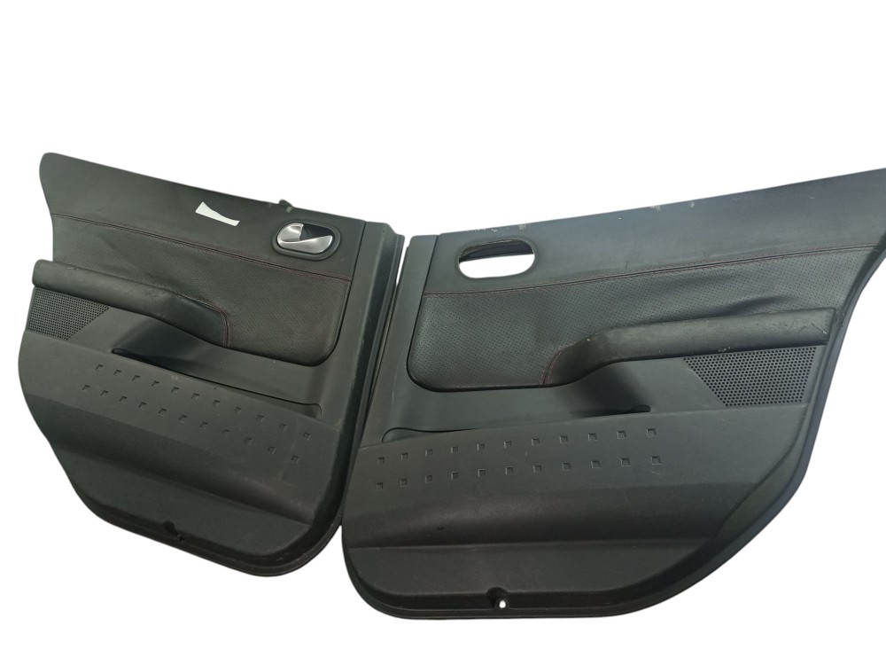 Forro porta Renault Megane 2007 2013 dianteira par usado 1