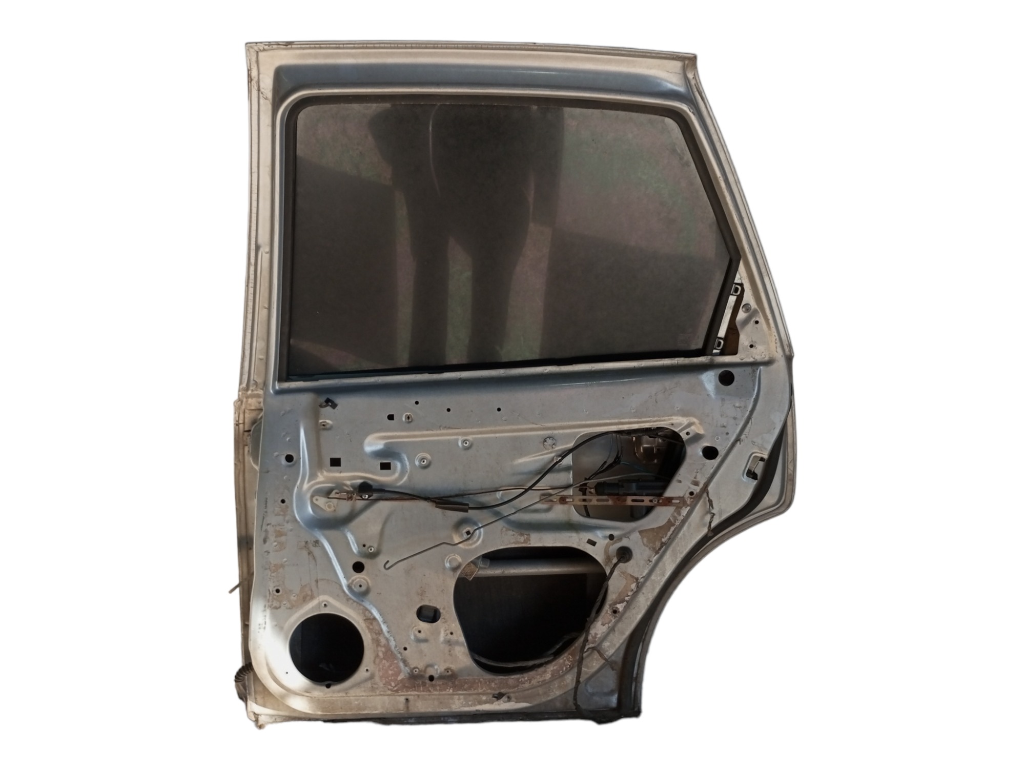 Porta Vectra 2000 2002 2004 2006 Traseira Direita Chevrolet Traseira Direita Prata 7