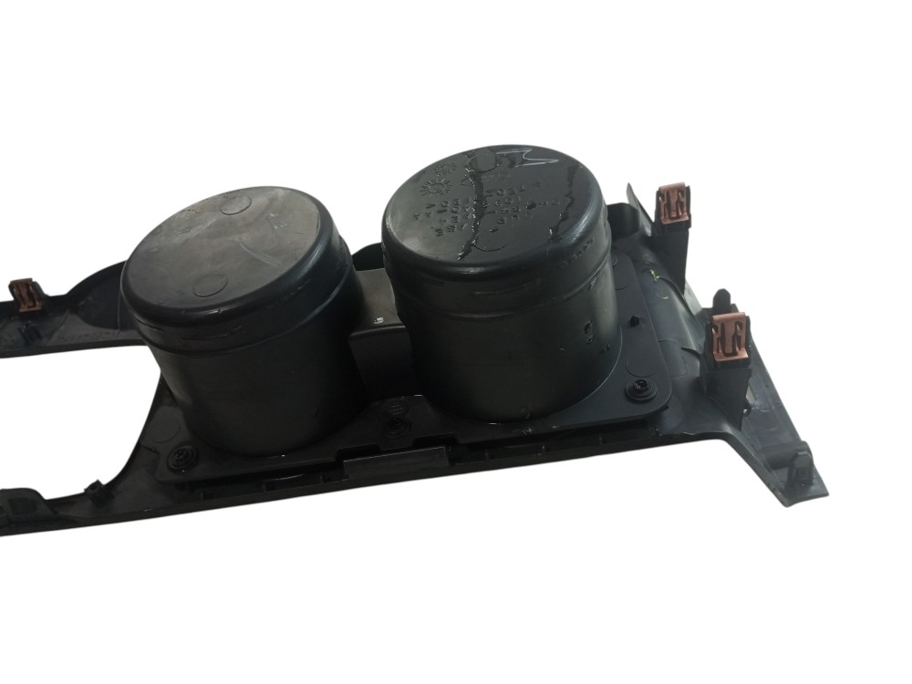 Moldura Console Porta Copo Fusion 2006 2007 2008 Usado Preto 5