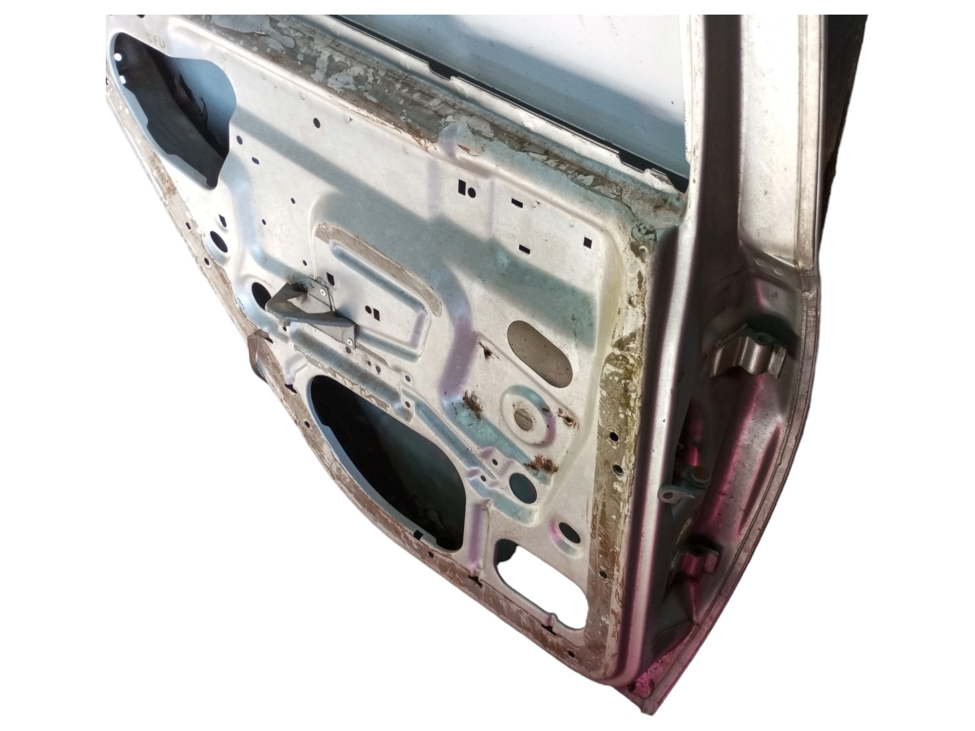 Porta Ford Fiesta 96 97 98 99 2000 2001 Traseira Esquerda  Traseira Esquerdo Prata 8
