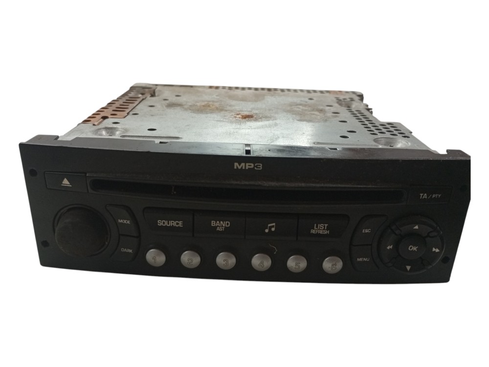 Radio Som Citroen C4 Hatch 2008 2010 2011 2012 Usado 4