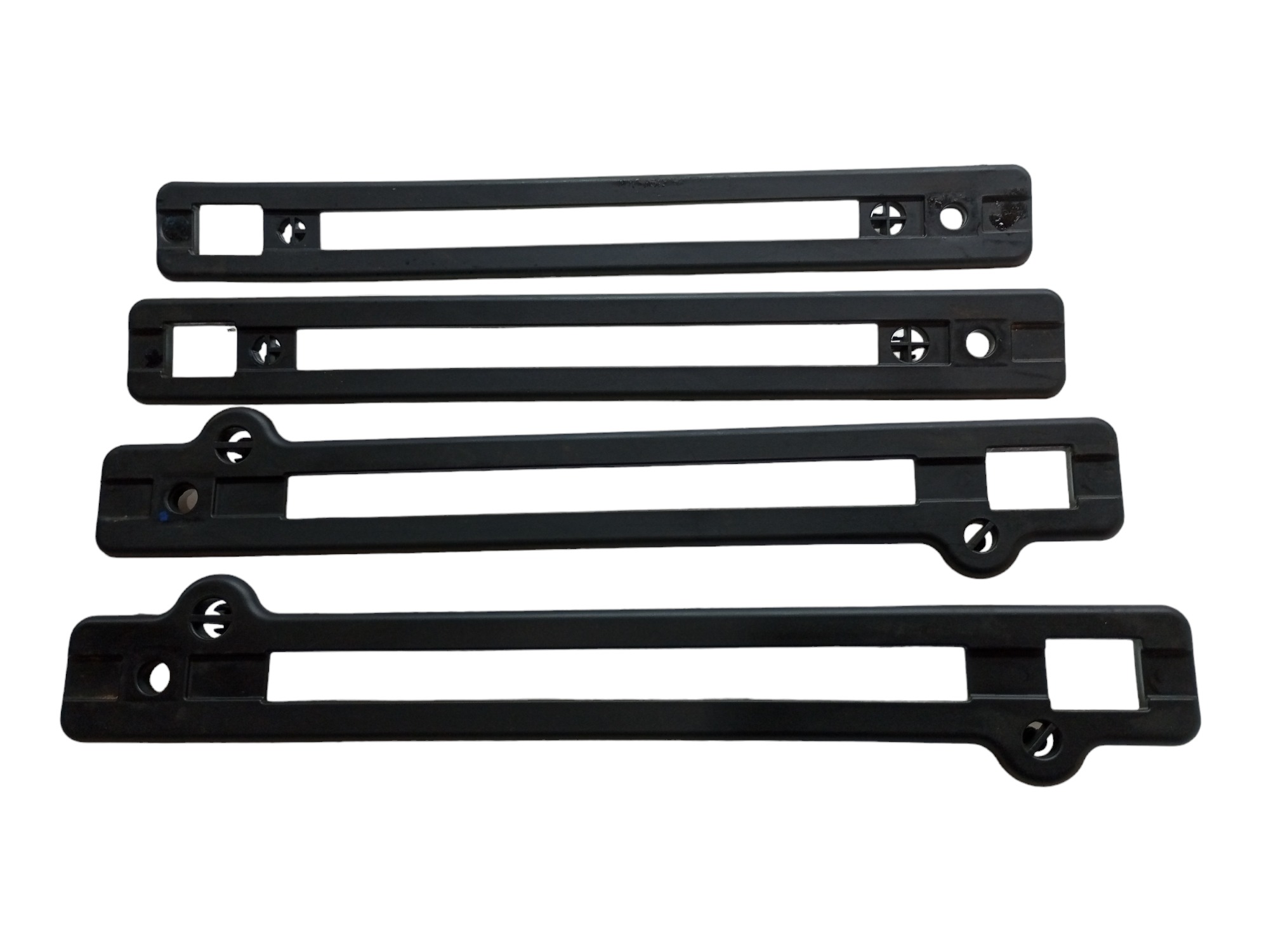Kit Acabamento Trilho Banco Citroen C4 Pallas 2008 2010 2012 Preto 1