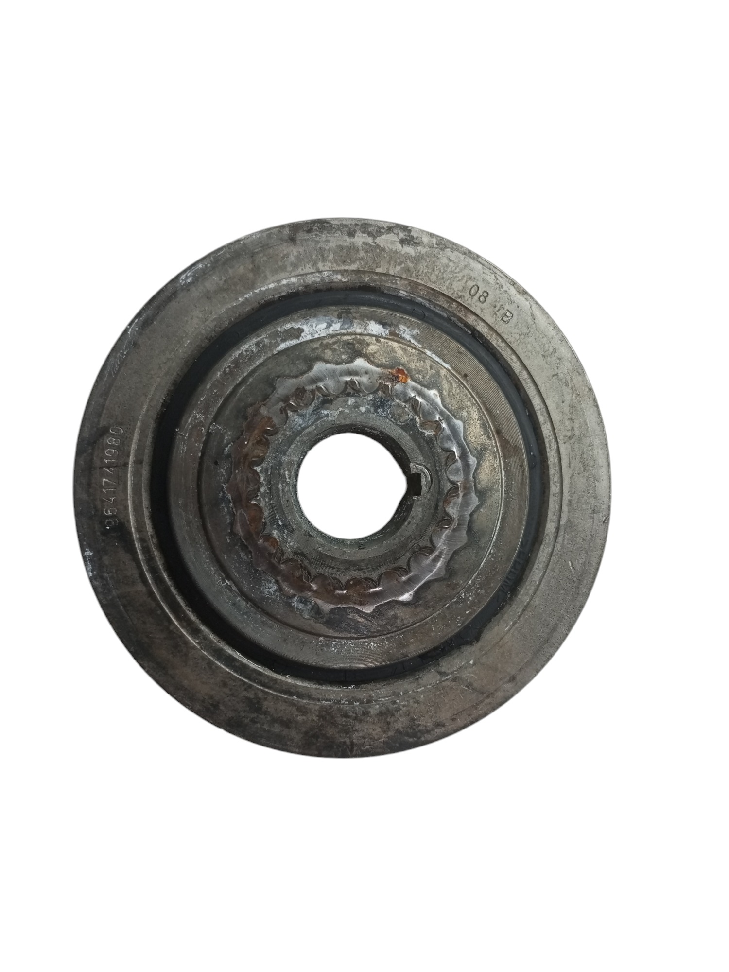 Polia Virabrequim Citroen C4 Peugeot 307 2008 2009 2012 2.0 5