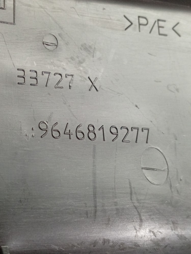 Moldura Painel Inferior Peugeot 407 2006 2007 Esquerdo 5
