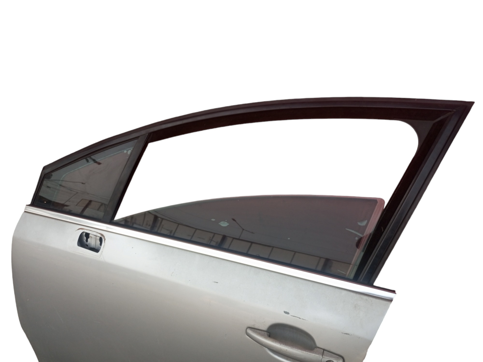 Porta C4 Pallas Citroen 2008  2010 2012 Dianteira Esquerda  Dianteira Esquerda Prata 5
