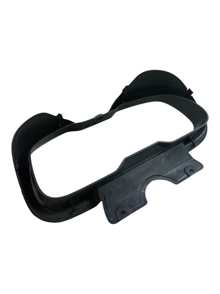 Moldura Painel Instrumento Chevrolet Agile Montana 2010 2014 Cinza 5
