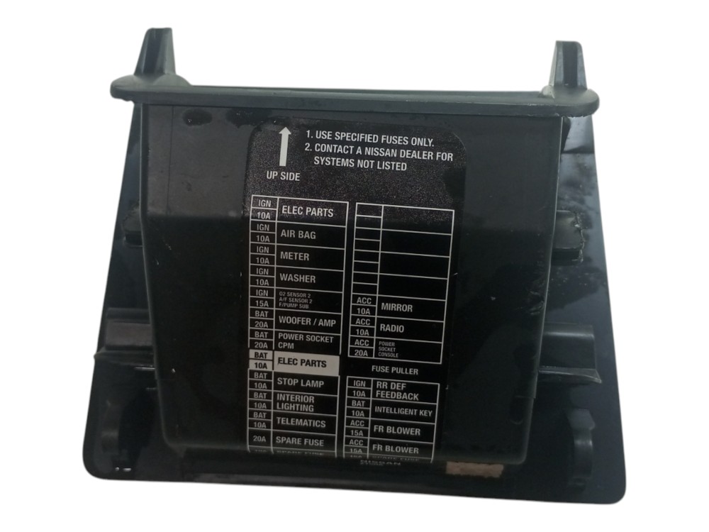 Tampa Caixa Fusiveis Nissan Sentra 2.0 2007 2010 2013 6