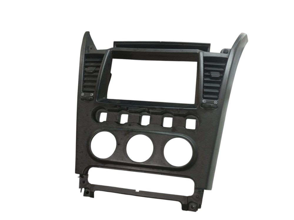 Moldura Painel Central Chery Cielo 2010 2012 2014 Usado Cinza 1