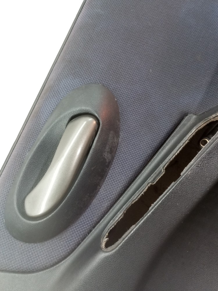 Forro De Porta Dianteira Esquerdo Fiat Stilo 2005 2011 Usado Preto 5
