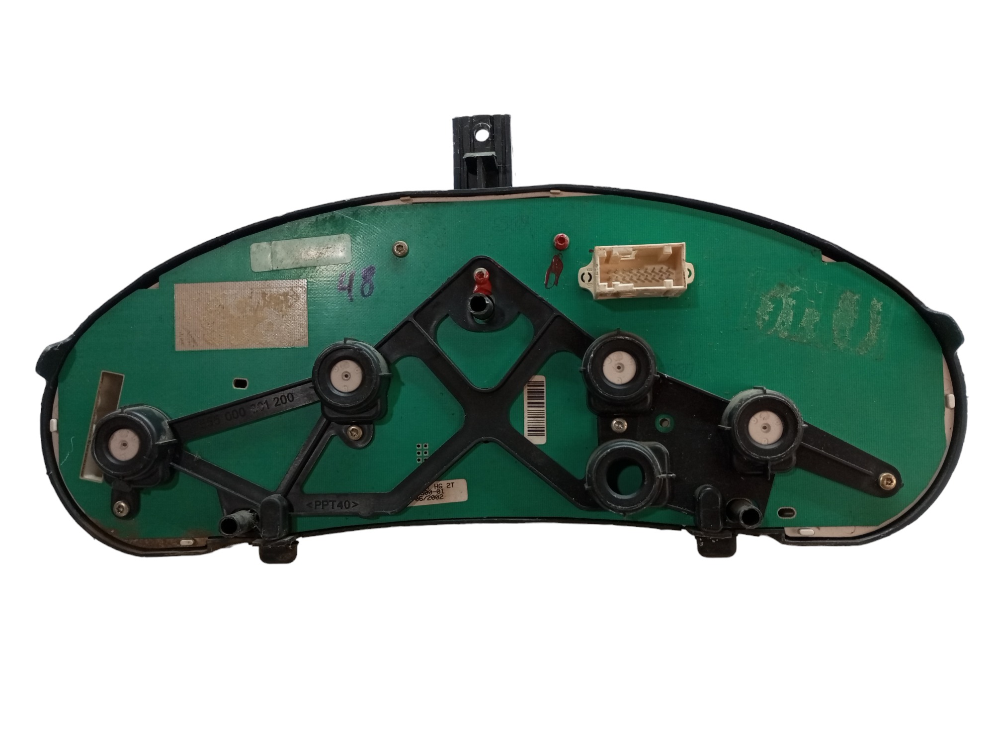 Painel Instrumento Peugeot 206 Sw 2004 2006 2008 Conta Giro Preto 8