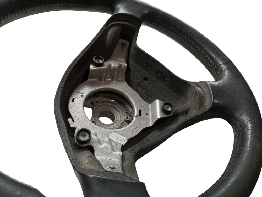 Volante Direcao Audi A3 97 99 2000 2001 2002 2005 2006  Preto 5