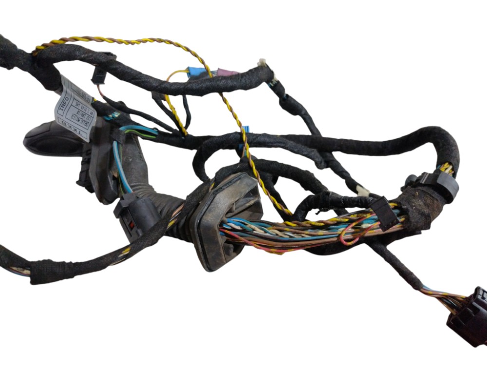 Chicote Porta Bmw 330i 99 2003 2006 Dianteiro Esquerdo 4