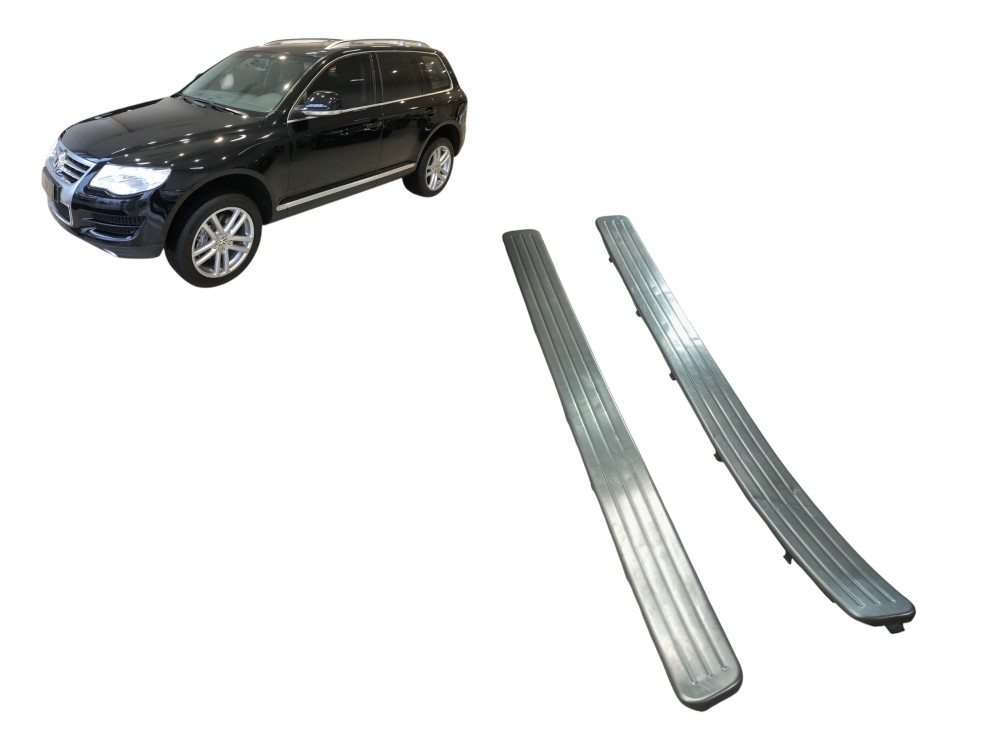 Par Soleira Porta Volkswagen Touareg 2008 2010 Dianteiro 1