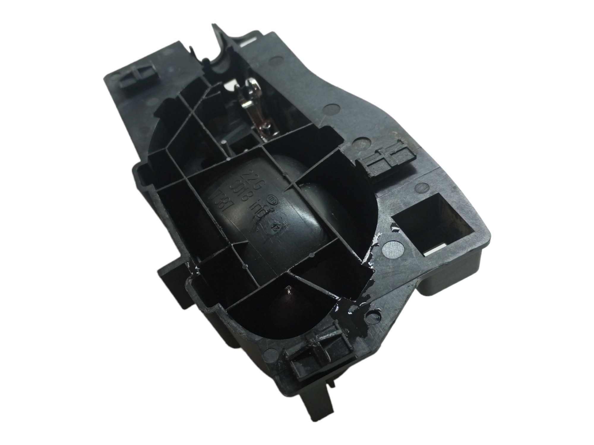 Macaneta Interna Peugeot 407 2006 2007 Traseira Esquerda Cromado Traseira 7