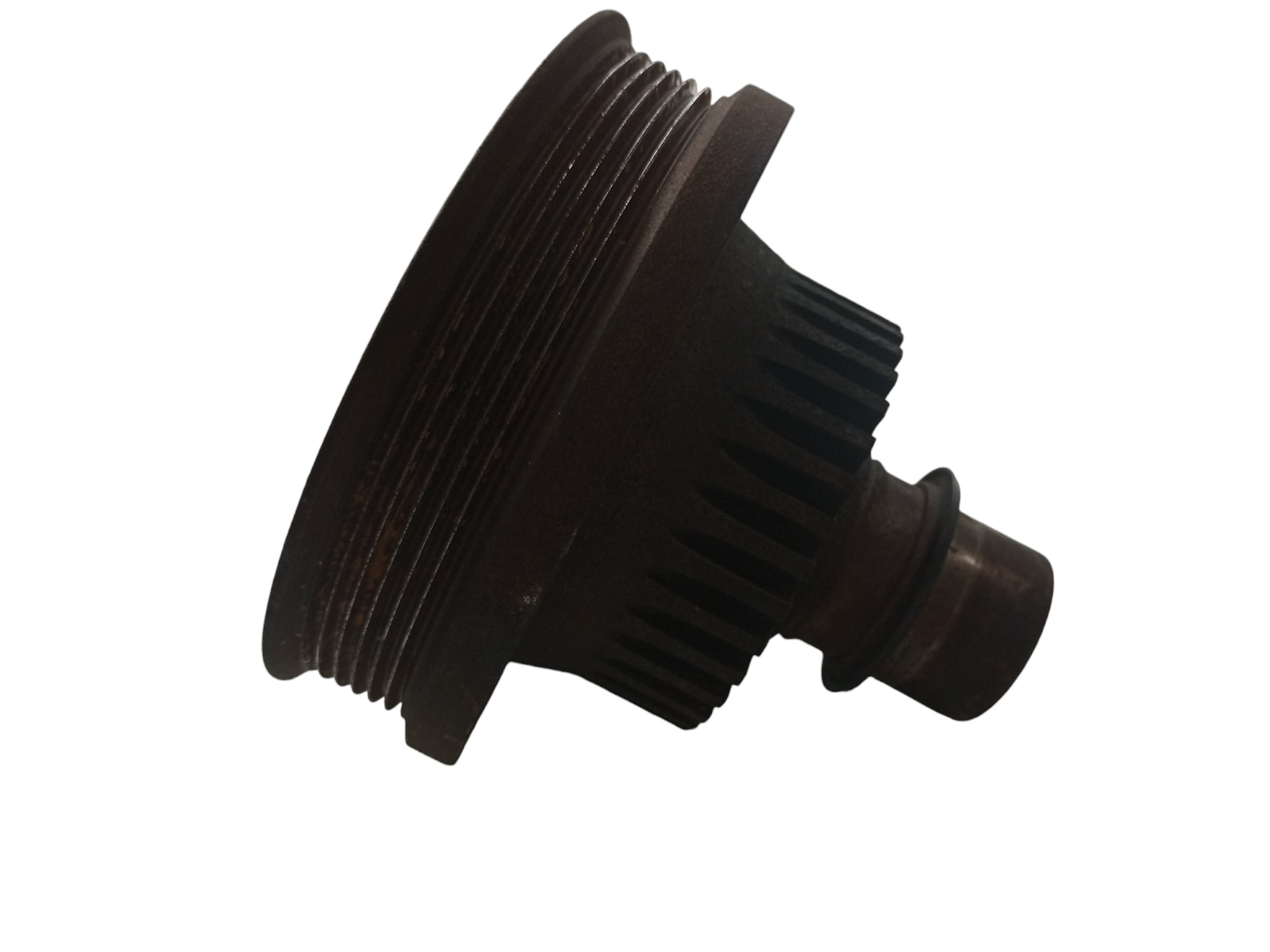 Polia Virabrequim Discovery 3 Land Rover 2008 2009 Gasolina 8