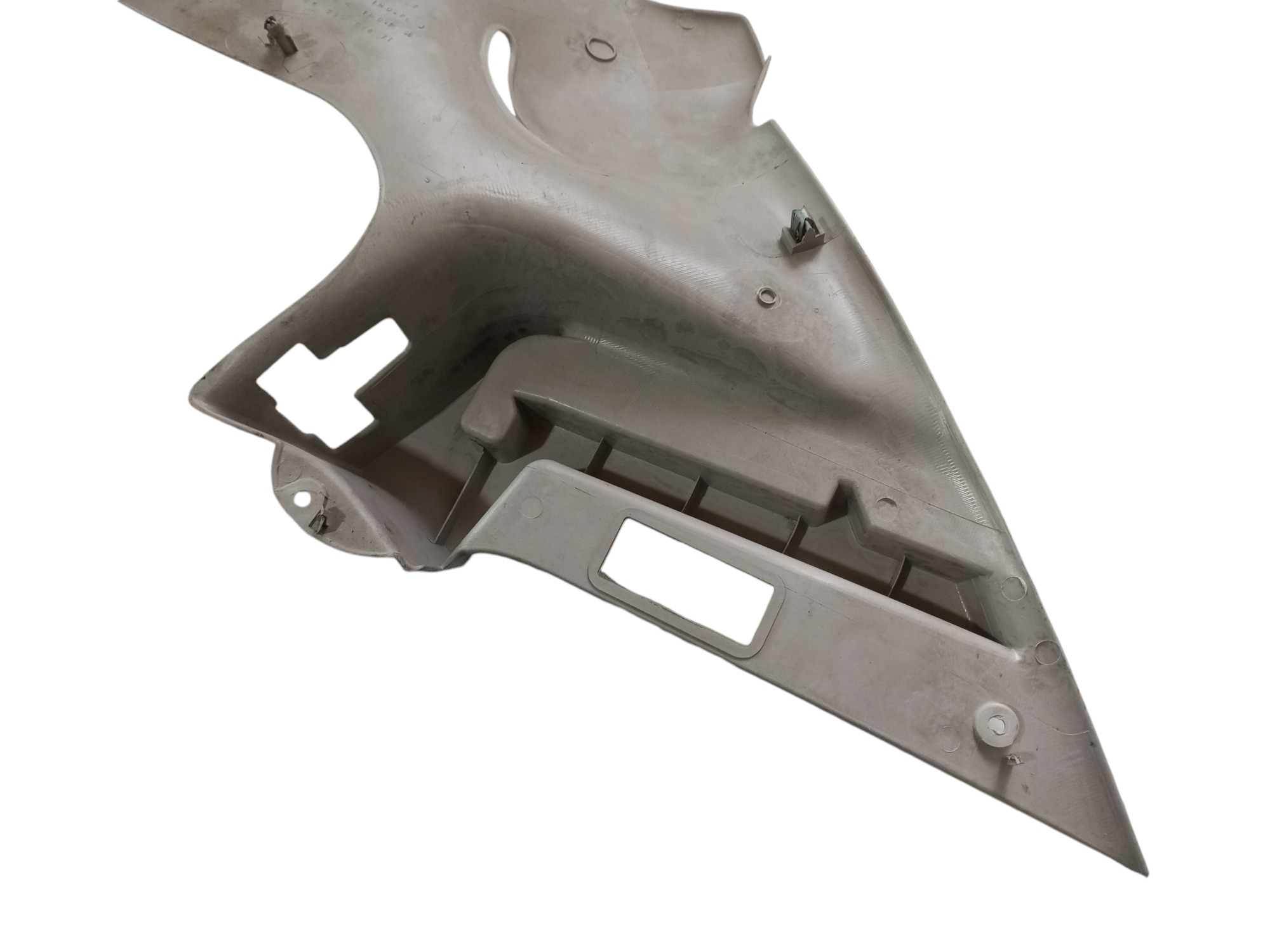 Suporte Bagagigo Peugeot 206 2003 2006 2009 Esquerdo Tampao Cinza 6