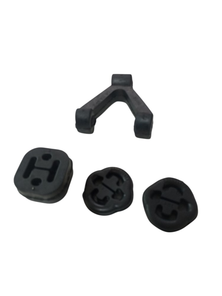 Kit 4 Coxim Borracha Escapamento Gol Parati Saveiro 99 2012 3