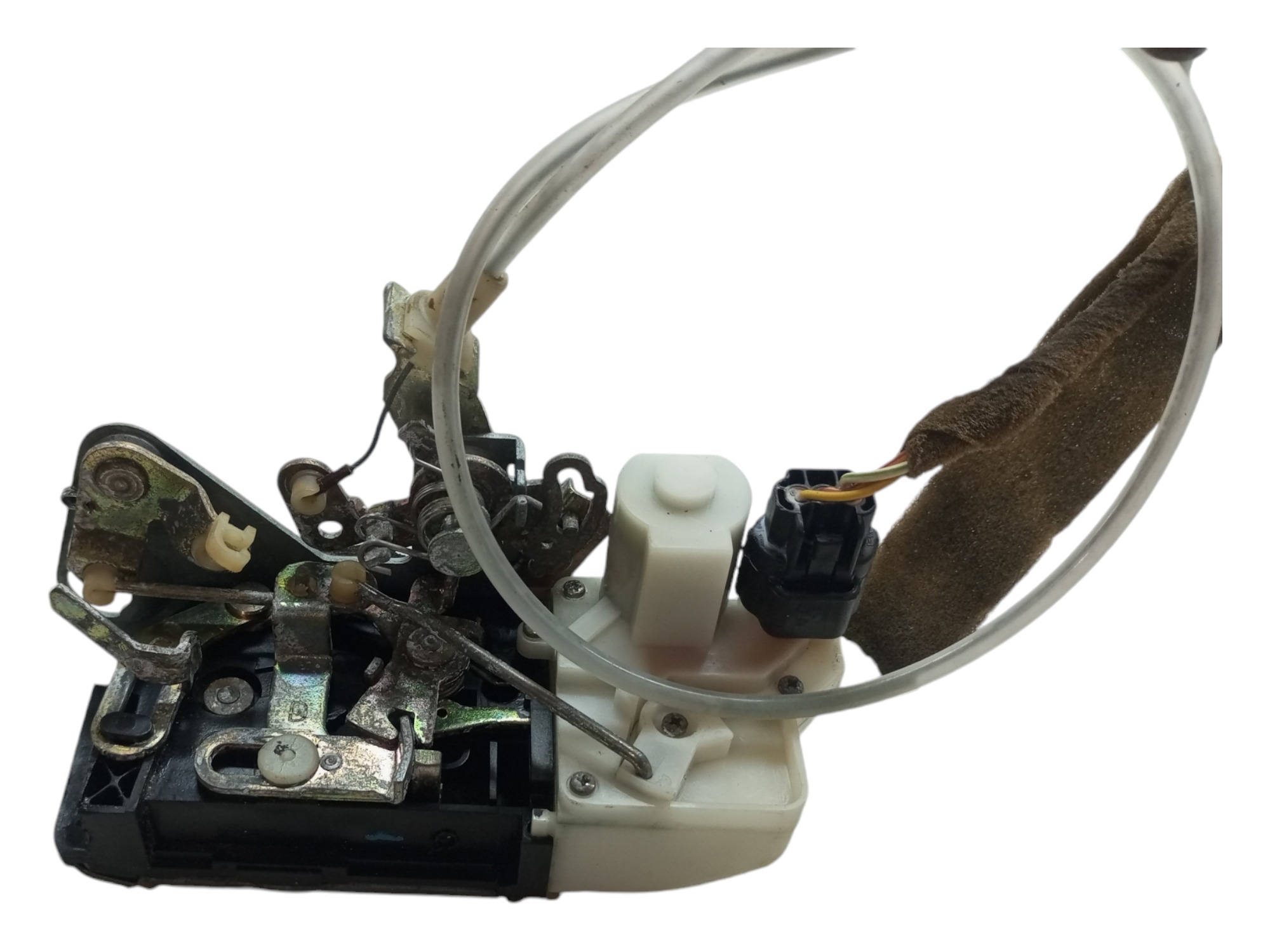 Fechadura Porta Gol G3 99 2002 2005 Dianteira Direita Vw Cinza