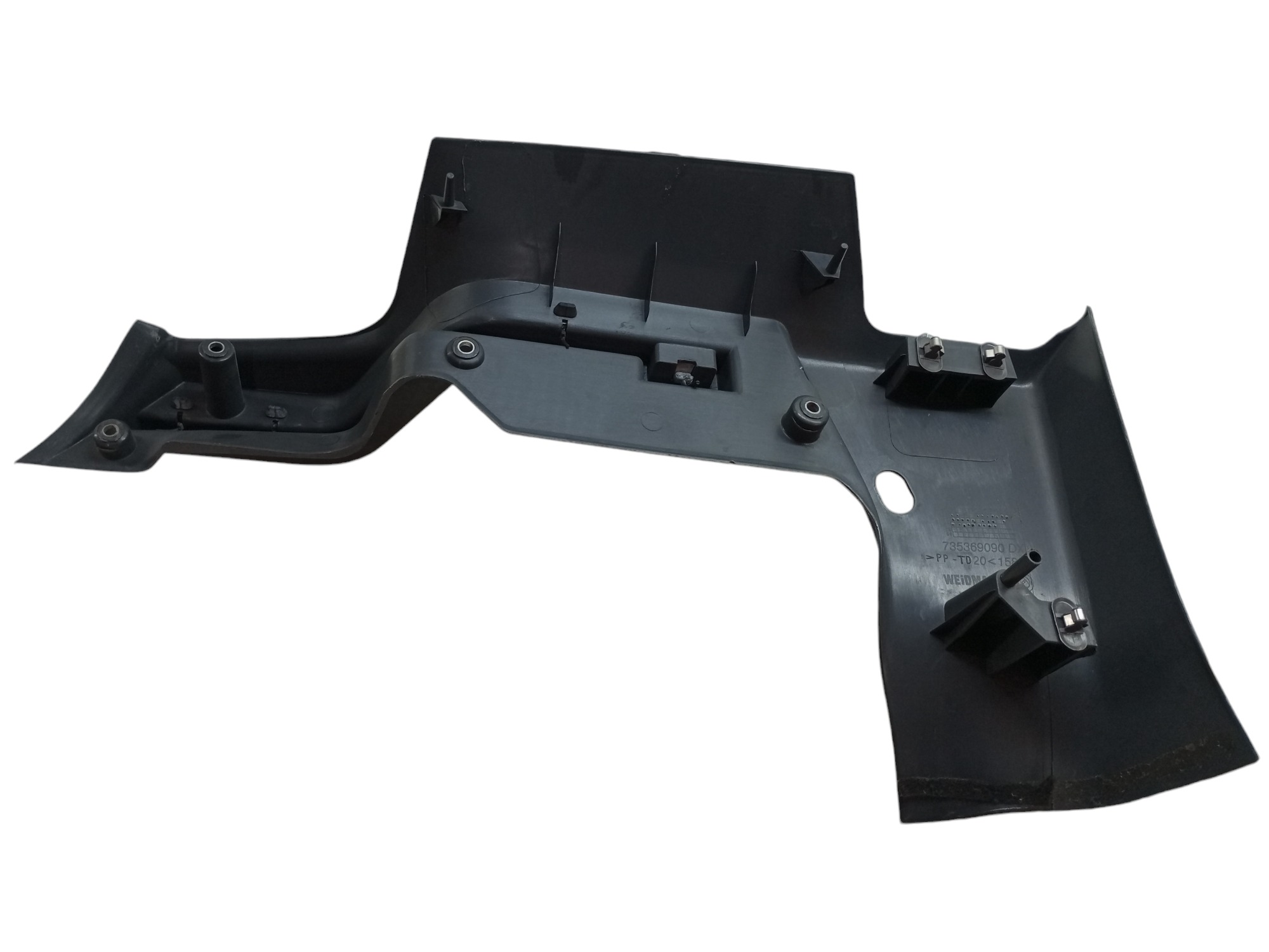 Suporte Tampao Bagagito Fiat Idea 2005 2008 2010 Direito Cinza 5