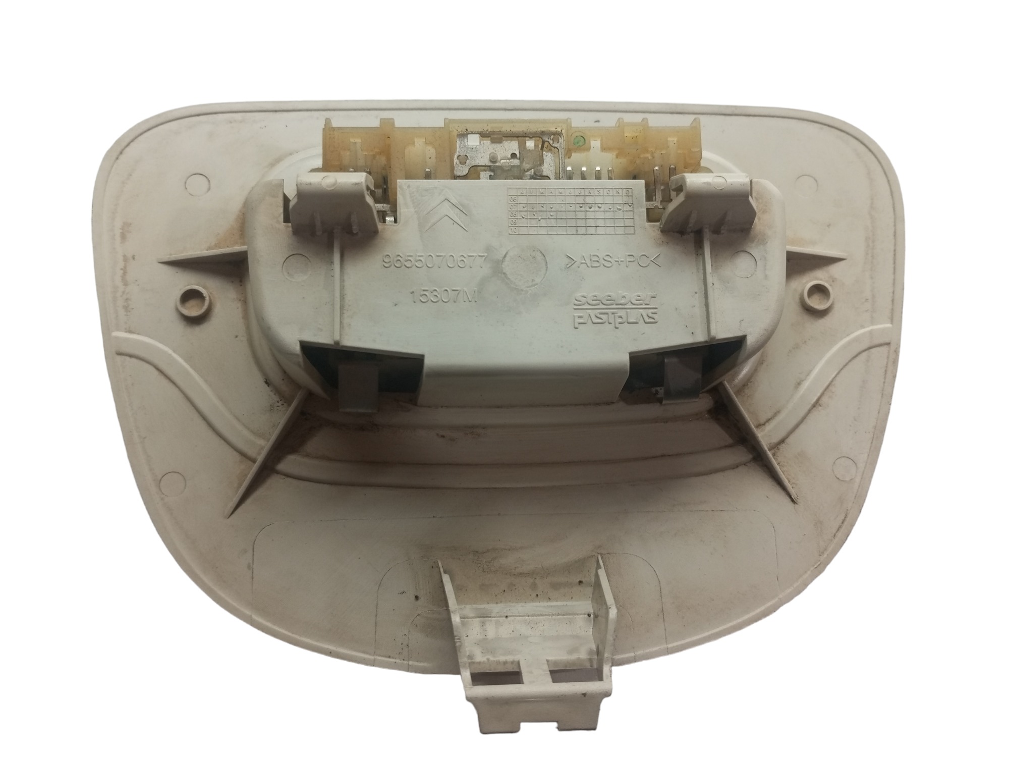 Luz De Teto Cortesia Citroen C4 Pallas 2008 2009 2010 2011 3