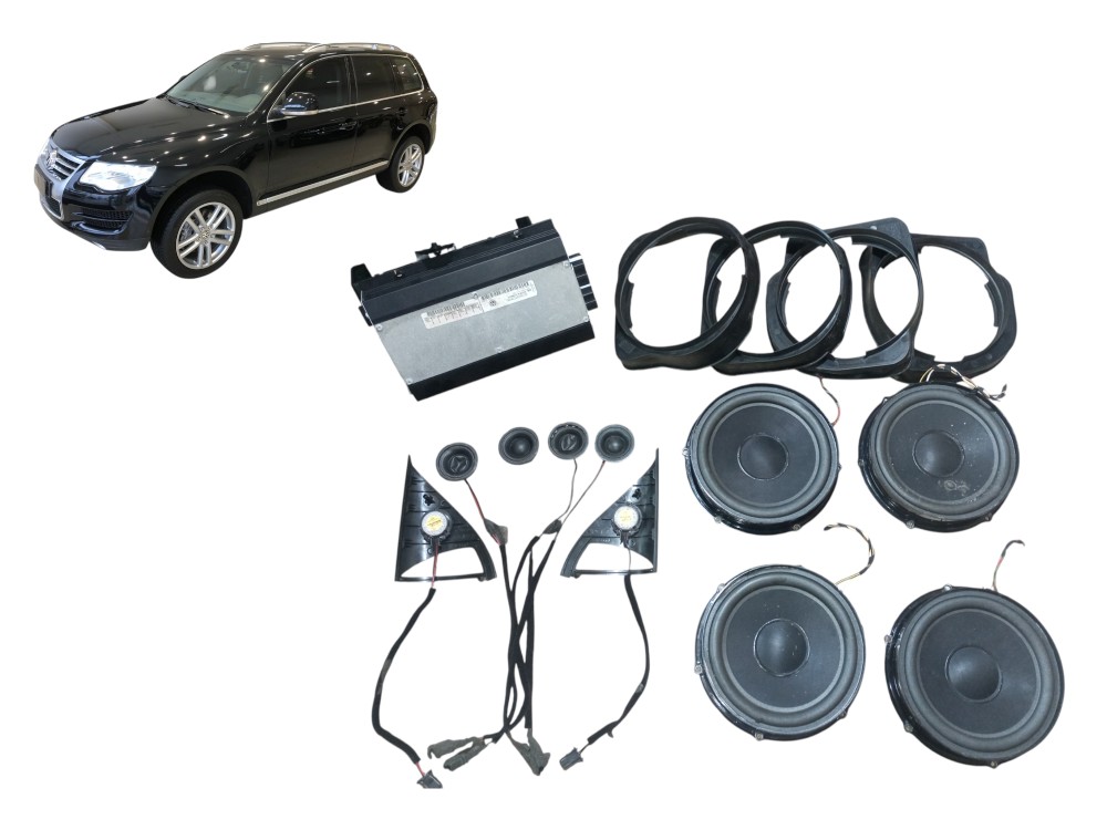 Kit Som Modulo Amplificador Alto Falante Touareg 2008 2010