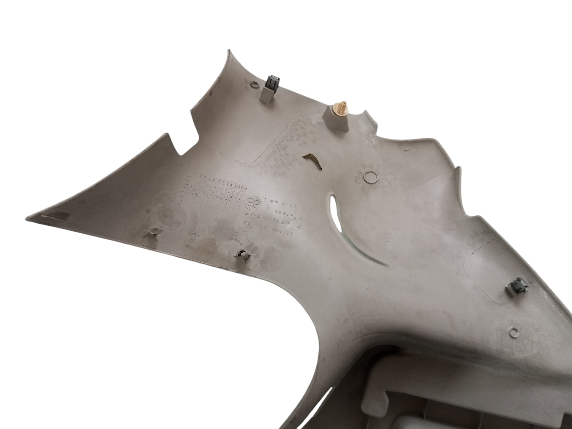 Suporte Bagagigo Peugeot 206 2003 2006 2009 Esquerdo Tampao Cinza 4