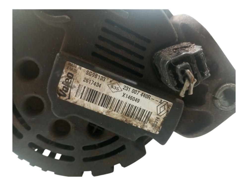 Alternador Renault Logan Sandero 1.6 8v 2014 2016 2019 Usado 4