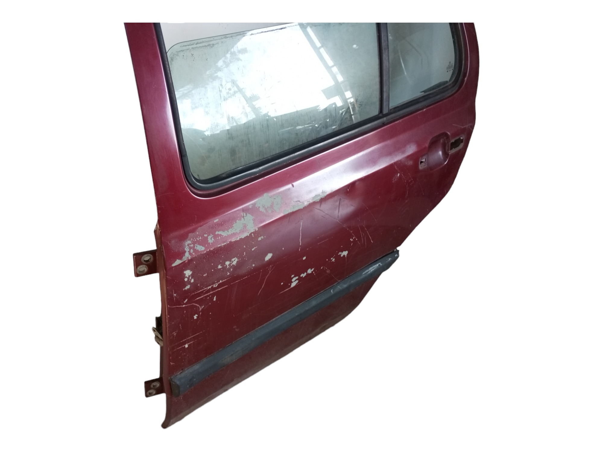 Porta Golf 93 94 95 96 97 98 Traseira Esquerda Volkswagen Traseira Esquerdo Vermelho 7