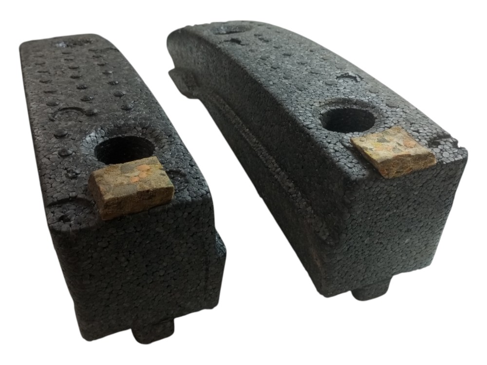 Absorvedor Impacto Volkswagen Gol G5 2009 2012 2014 Par 5