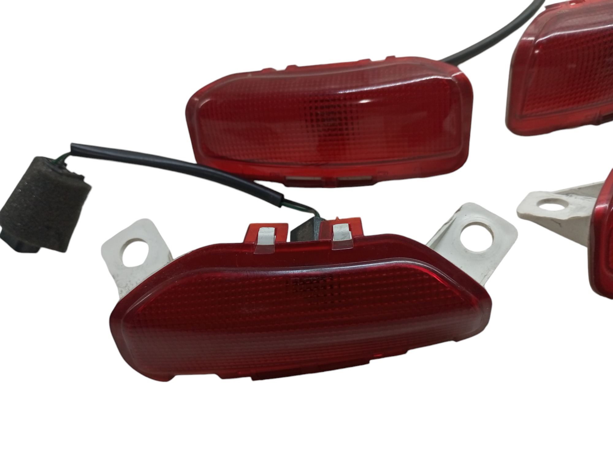 Lanterna Forro Porta Azera 2008 2009 2010 Jogo Hyundai  Vermelho 2