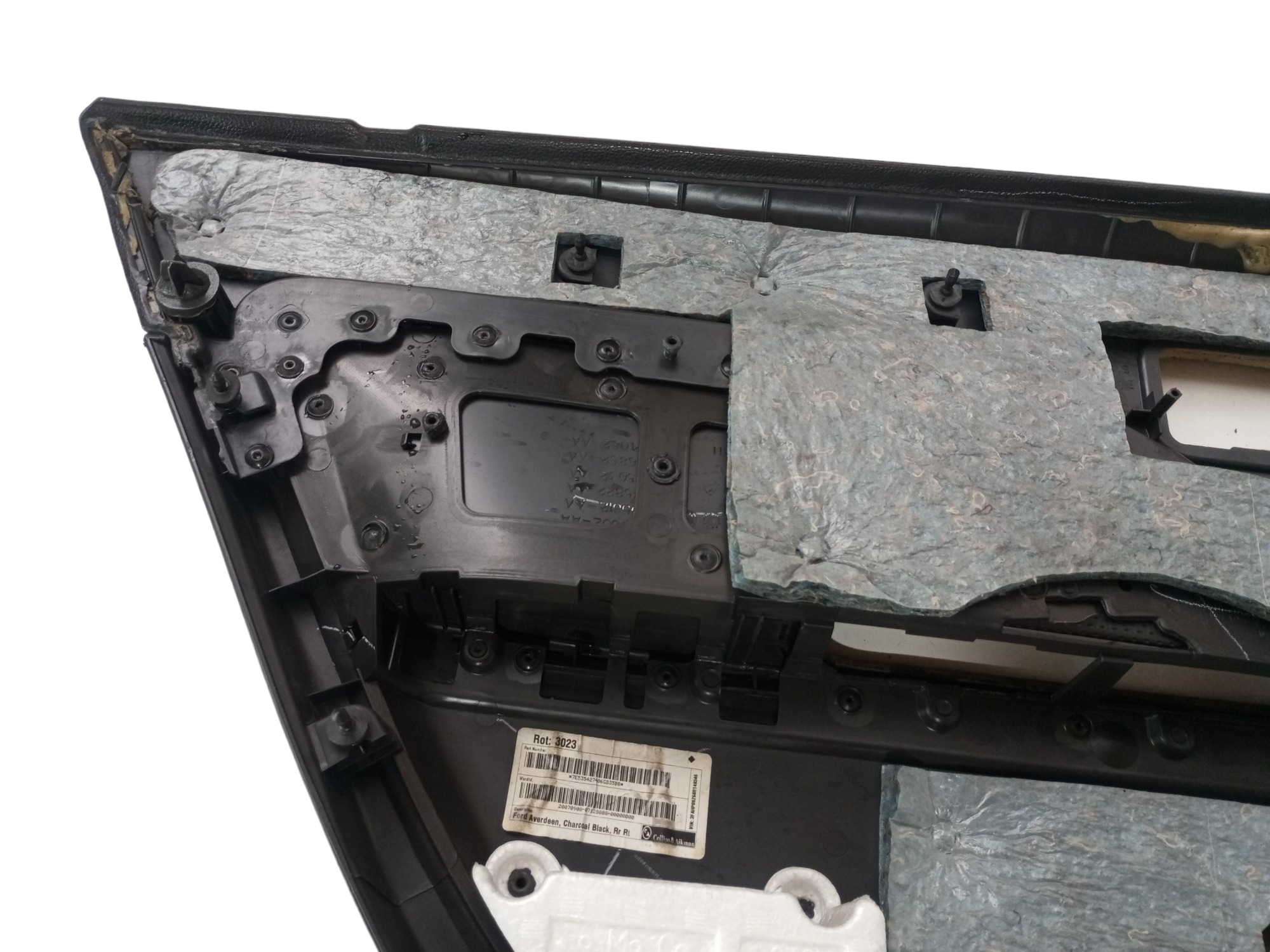 Forro Porta Ford Fusion 2007 2009 Traseiro Direito Moldura Preto 6