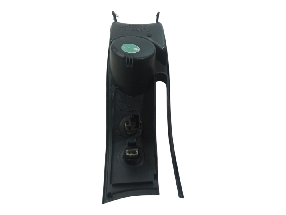 Moldura Freio Mao Porta Copo Citroen C4 Pallas 2008 2012 3