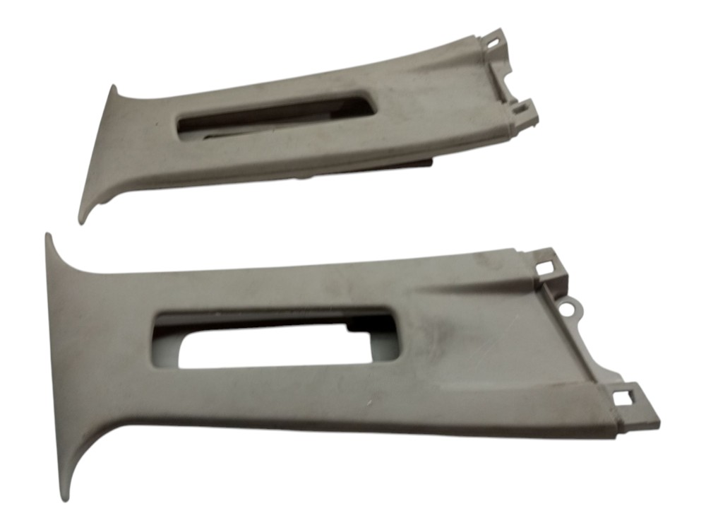 Moldura Acabamento Coluna Cinto Ford New Fiesta 2007 Par 4