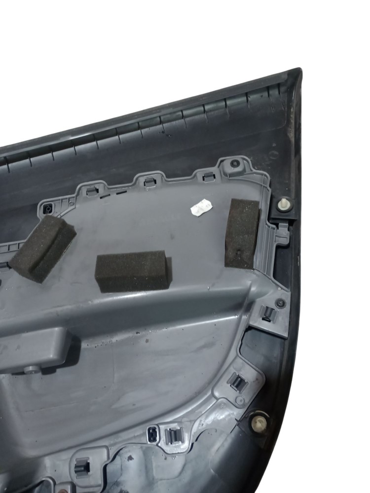 Forro Porta Logan 2014 2017 2019 Renault Traseiro Esquerdo  Cinza 3