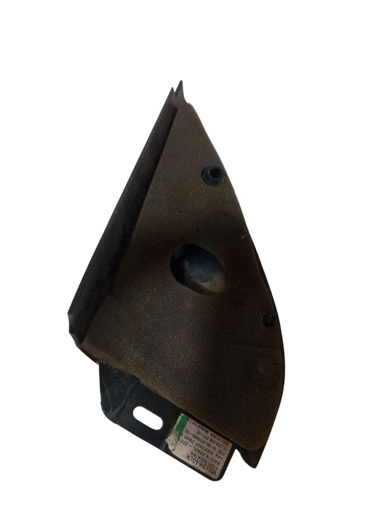 Moldura Interna Retrovisor Vw Gol 96 97 98 99 Direito Preto 2