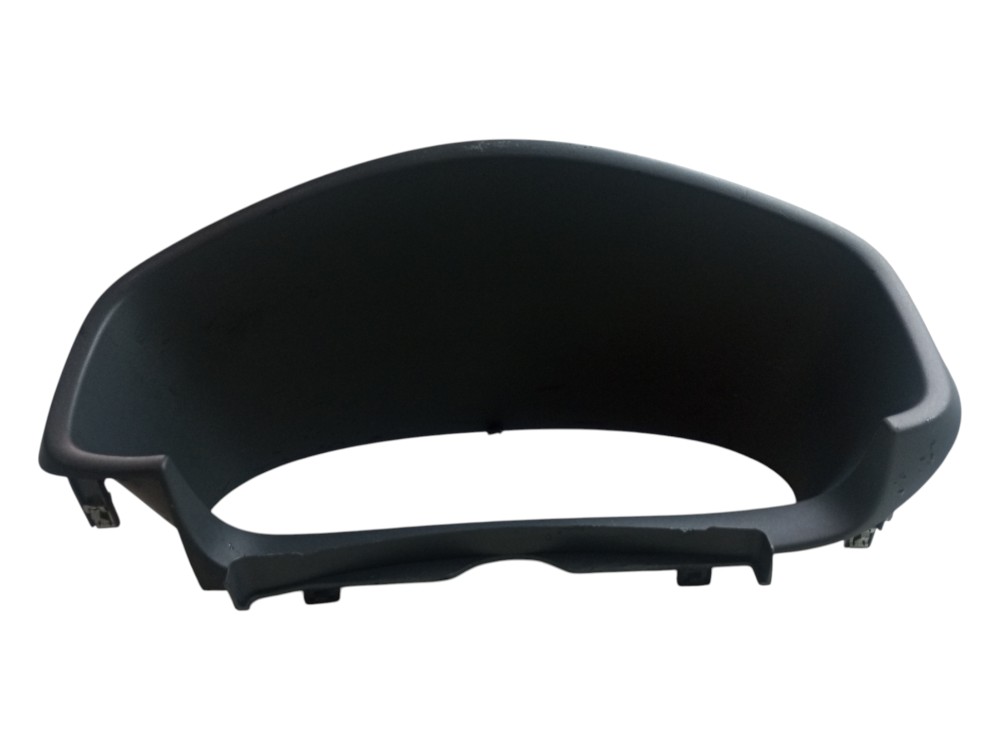 Moldura Painel Instrumento Renault Sandero Logan 2008 2018  Cinza-escuro 2