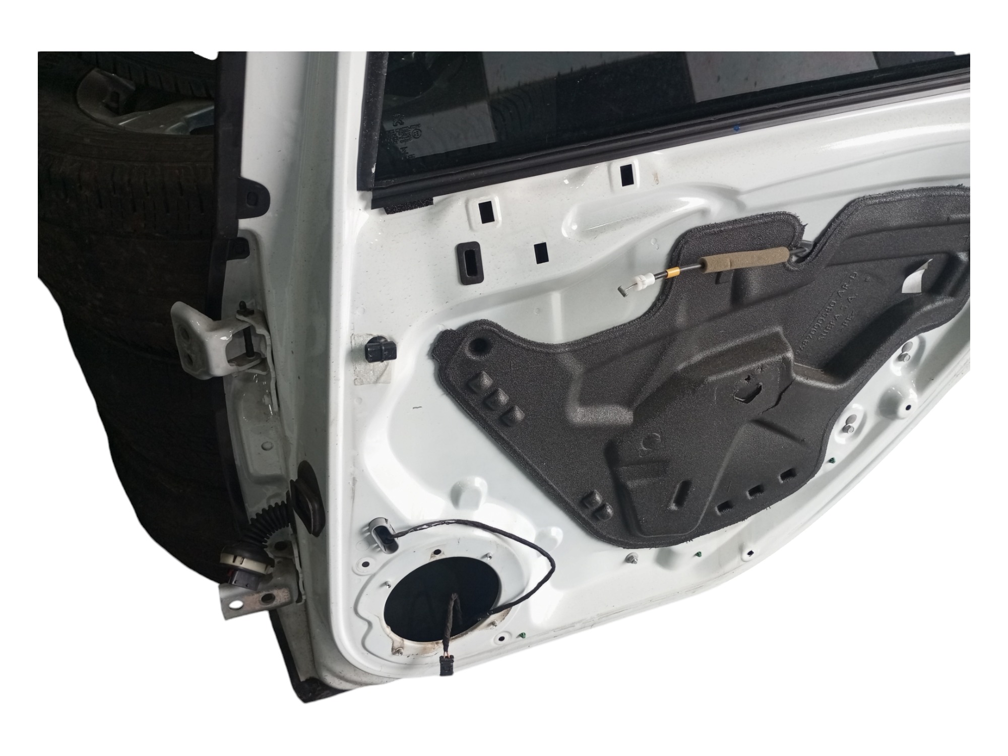 Porta Peugeot 408 2011 2012 2013 2014 Traseira Direita Traseira Direita Branco 4