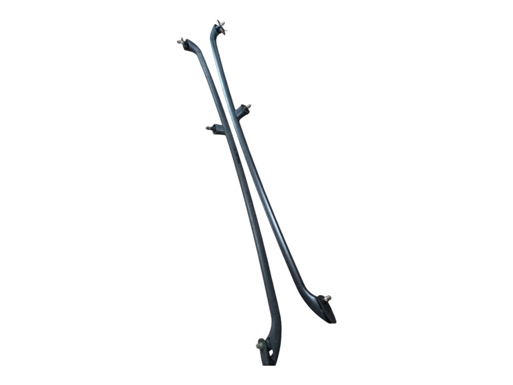 Rack Teto Ford Escort 97 98 99 2000 2002 Par Usado Preto 6