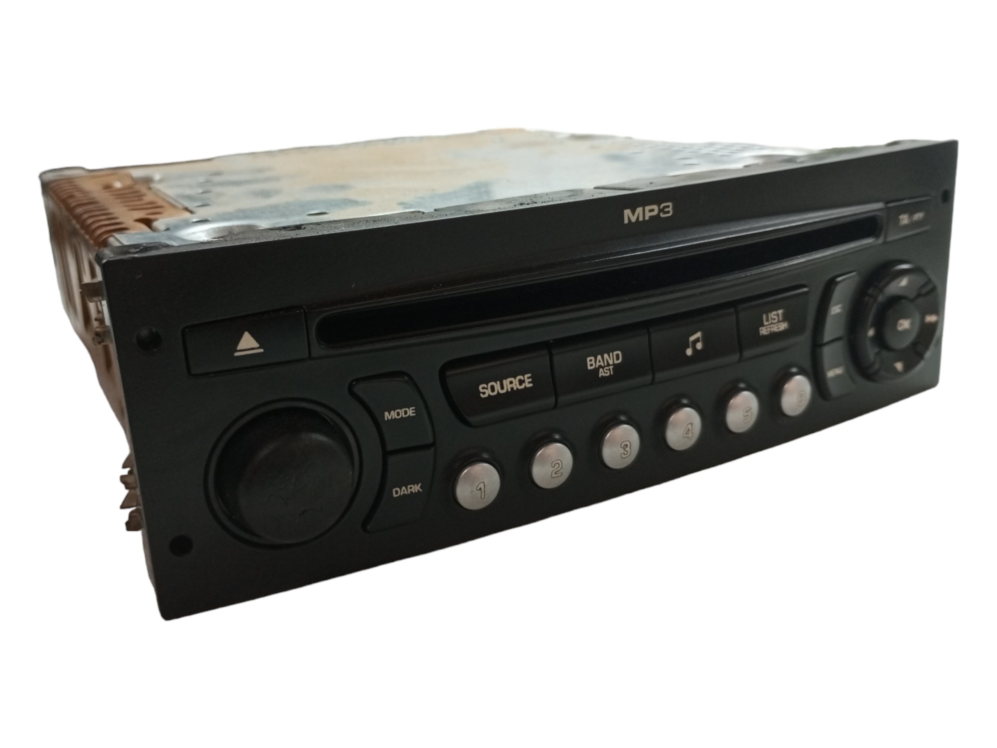 Radio Som Cd Player C4 Pallas 2008 2010 2012 Peugeot 307 7