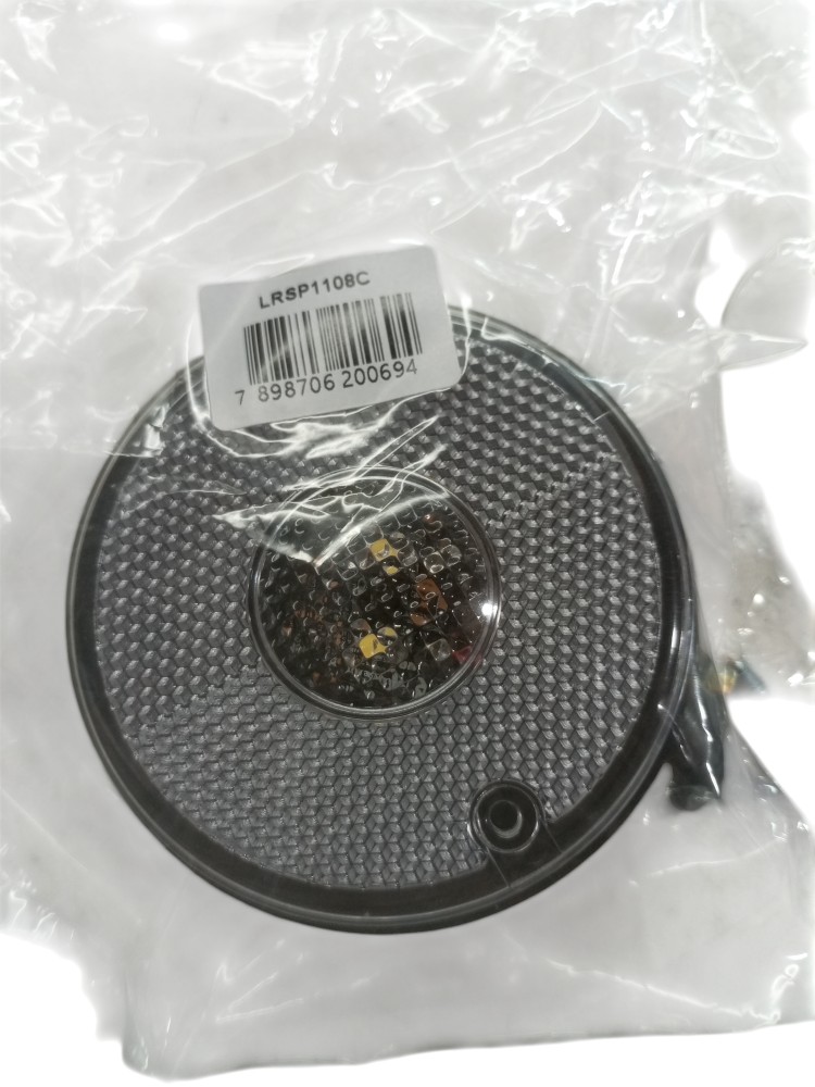 Kit Sinalizador Lanterna Lateral Led 12/24v Caminhao Carreta Direito Transparente 4