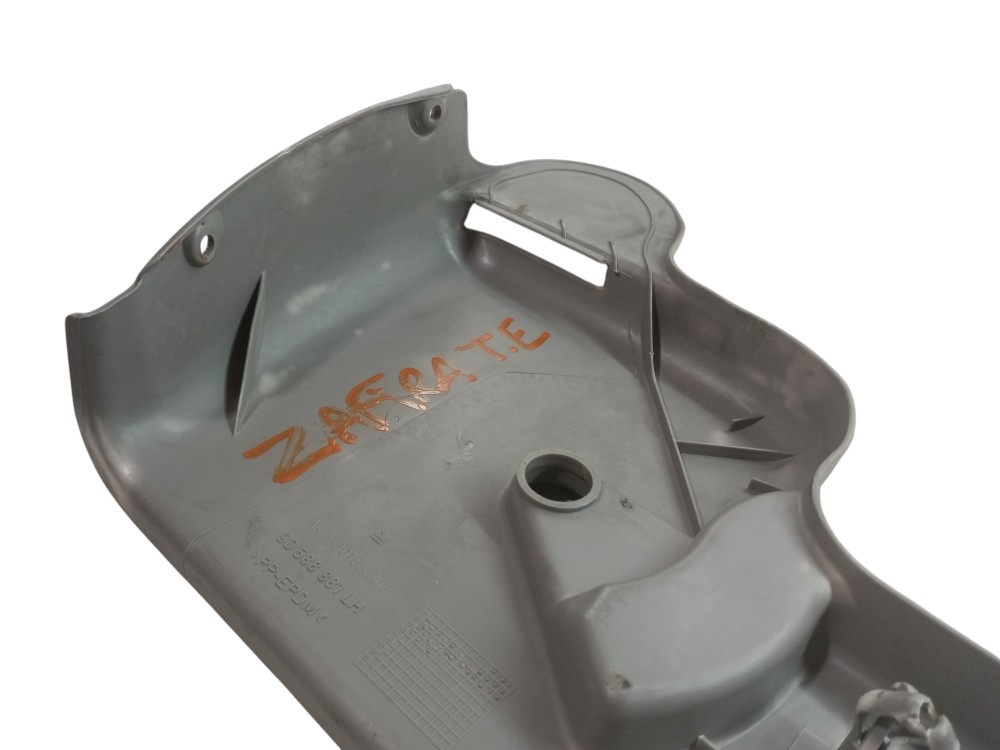 Moldura Banco Zafira 2001 2005 2008 2012 Traseiro Esquerdo Cinza 3