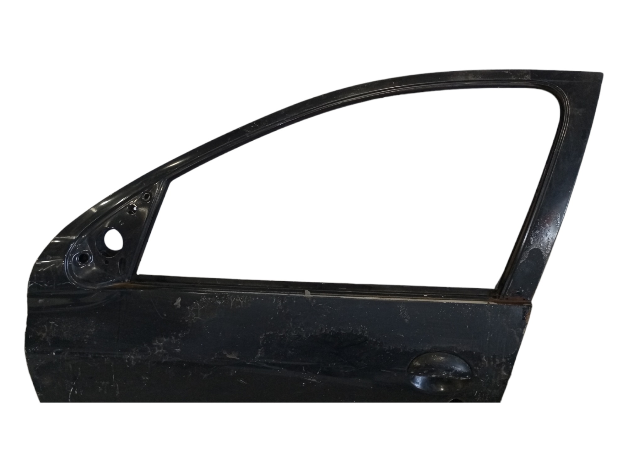Porta Peugeot 206 207 2003 2005 2007 2010 Dianteira Esquerda Dianteira Esquerda Preto 4