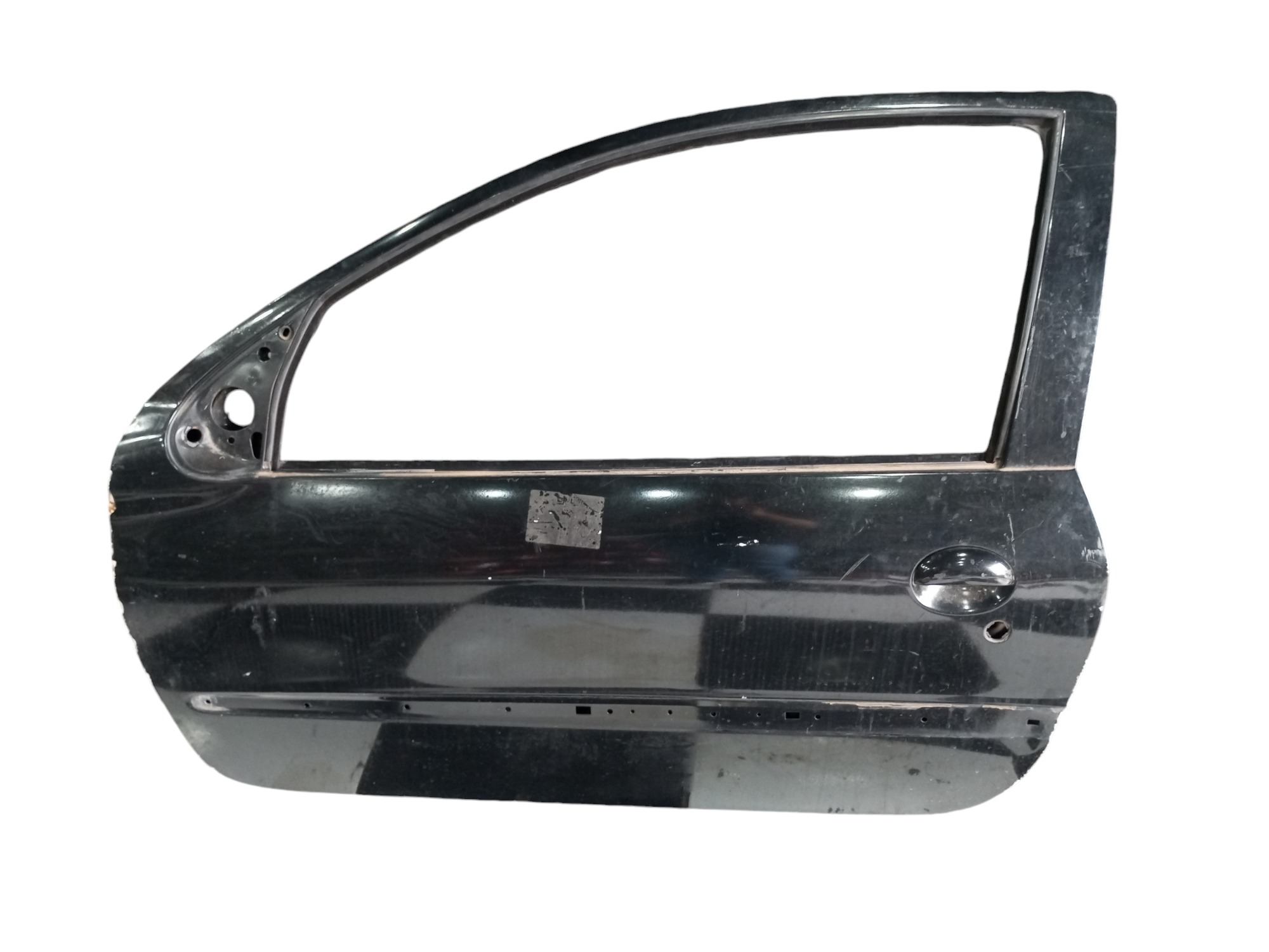 Porta Peugeot 206 2005 2006 2007 2009 Dianteira Esquerda  Dianteira Esquerda Preto 1
