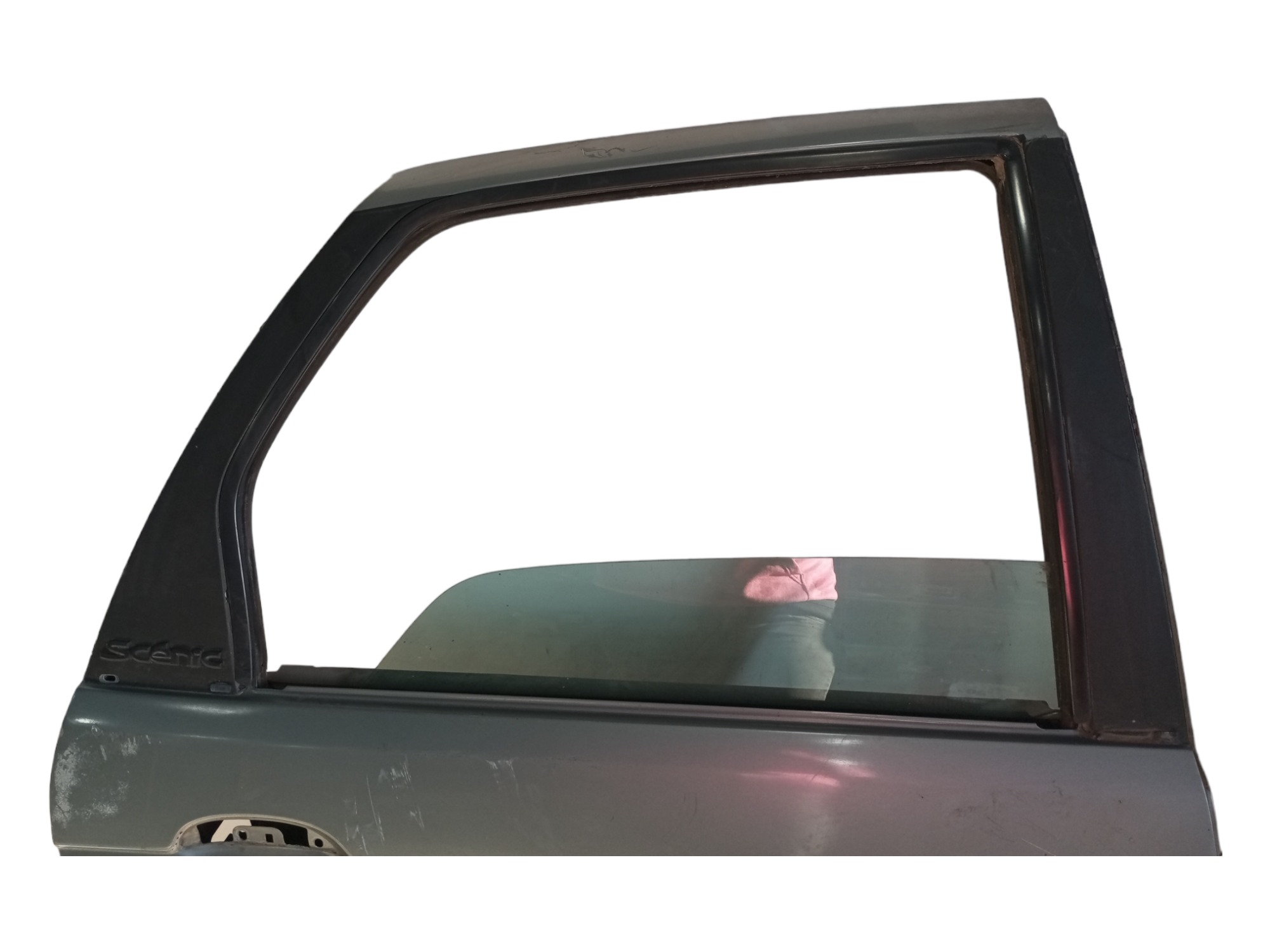Porta Scenic 99 2000 2001 2002  2006 2007 Traseira Direita  Traseira Direita Prata 2
